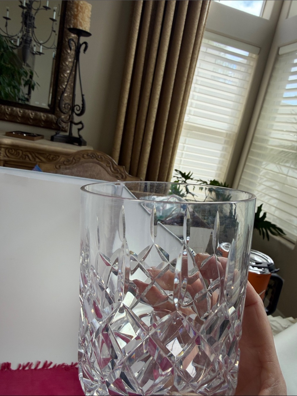 Double Old Fashioned Rosses by Tyrone Crystal Glasses set of 2 - Picture 14 of 16
